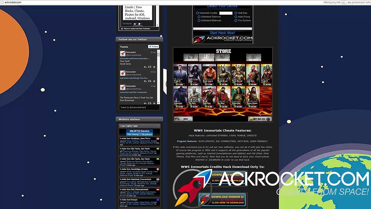 WWE Immortals Hack Tool [Cheats/Pirater][Android/iOS]