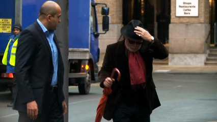 Gary Glitter arrives at court