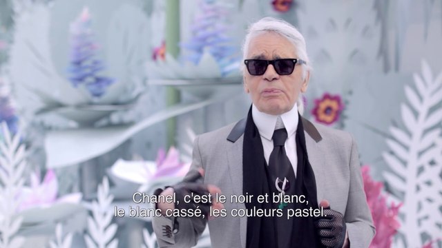Haute couture printemps-été 2015 : l'interview de Karl Lagerfeld