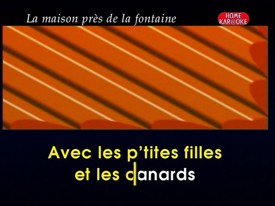 KARAOKE NINO FERRER - La maison près de la fontaine