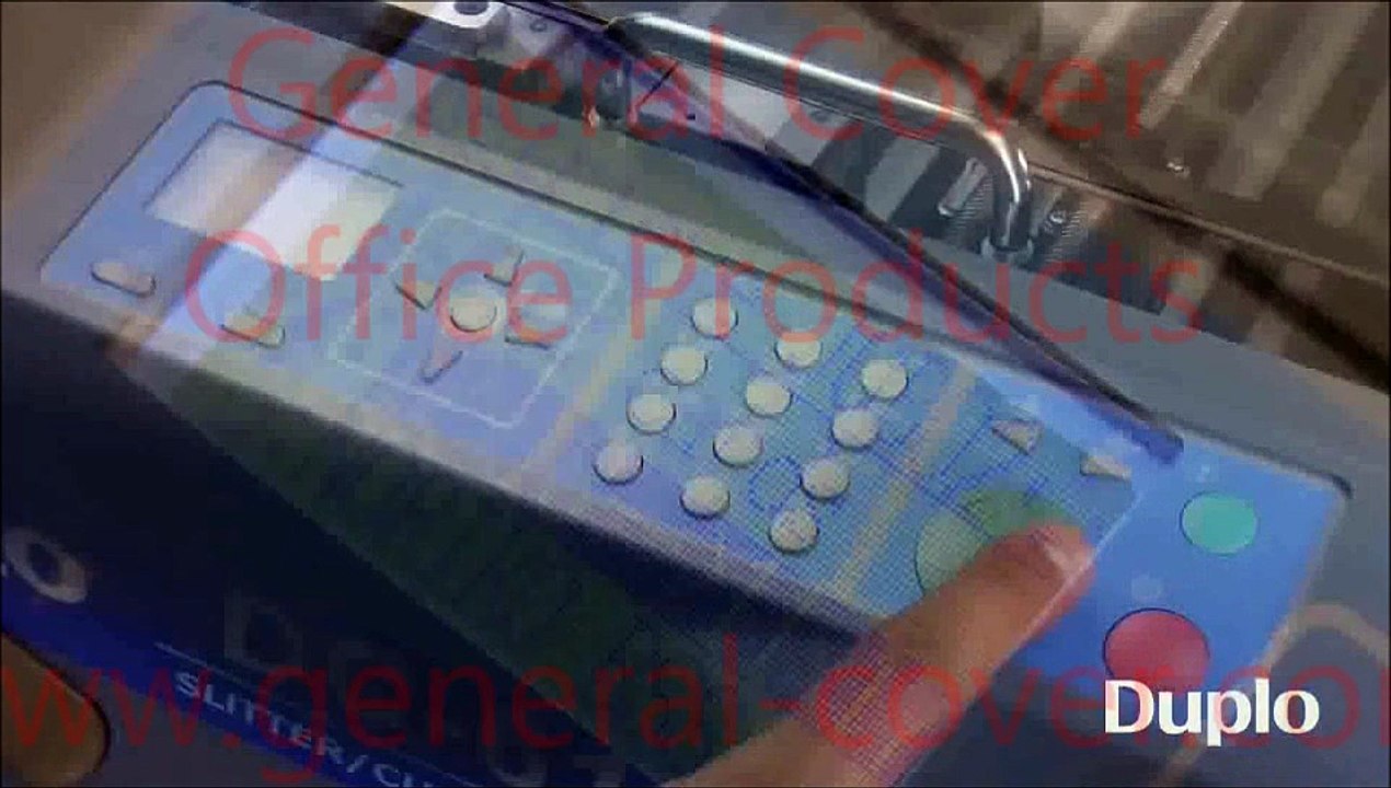 Découpeuse de carte de visite Duplo DC-615