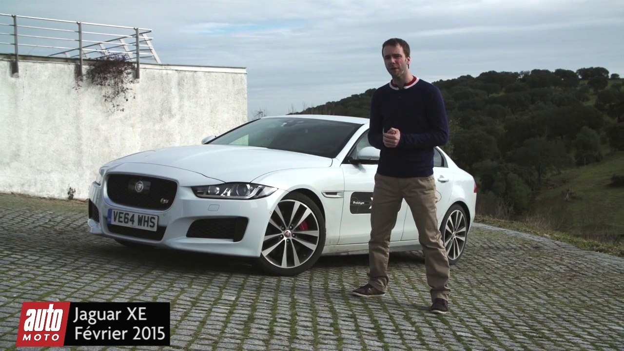 Jaguar XE 2015 : essai complet avec auto-moto.com