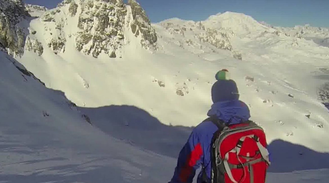 Premières traces dans la poudreuse à Tignes avec Big Mountain Adventures