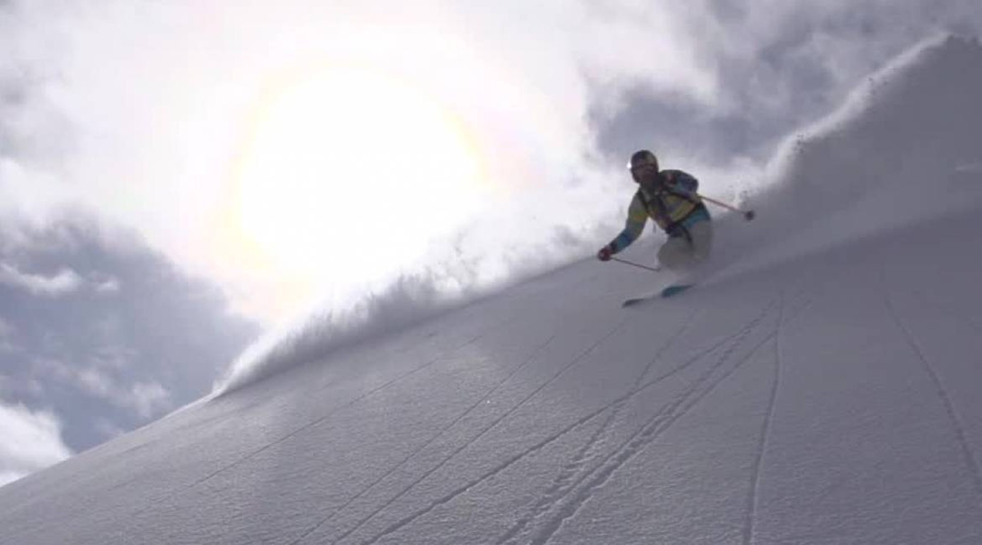 Adrénaline - Ski : Dans la poudreuse des Arcs en GoPro avec Nicolas Piguet  - Vidéo Dailymotion