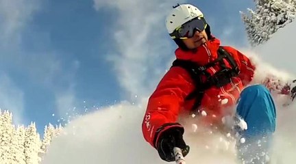 Journée de poudreuse avec Adrien Coirier et Guillaume Harleaux