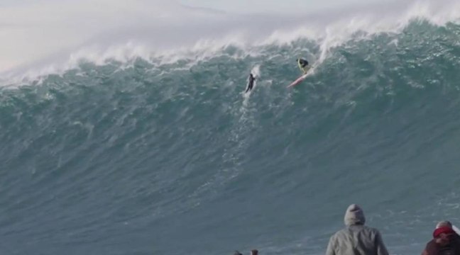 Billabong XXL Awards : le big drop de Jamie Mitchell à Belharra