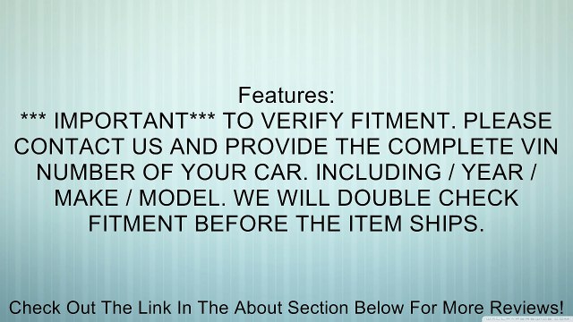 VW Volkswagen PCV Crankcase Vent Valve + Breather Hose Kit Premium Quality 101P Review