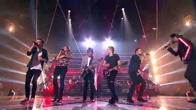 One Direction ft. Ronnie Wood 'Where The Broken Hearts Go' The Final The X Factor UK 2014
