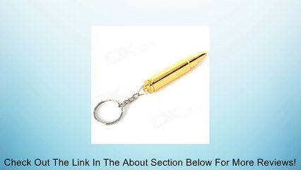 Gold Bullet Keychain Secret Pipe Review