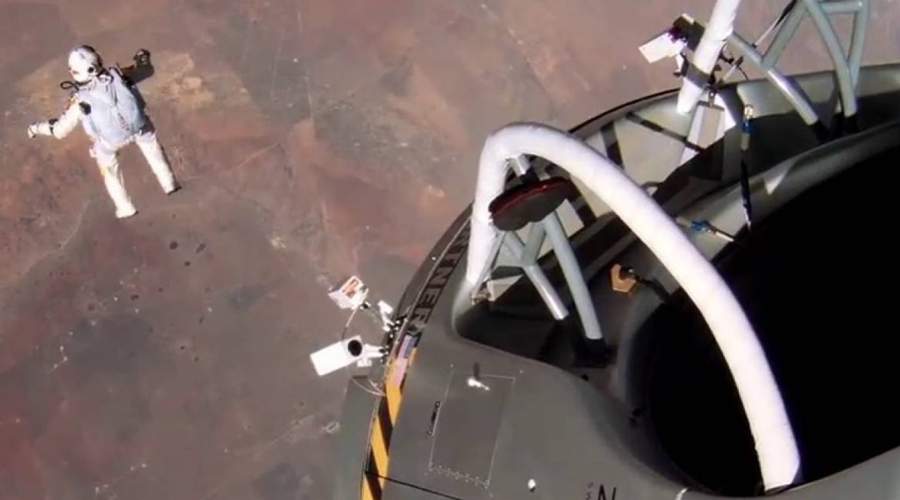 GoPro : les images inédites du Red Bull Stratos avec Felix Baumgartner