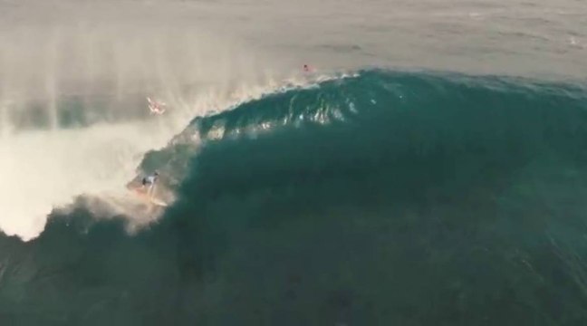 Volcom Pipe Pro 2014 : le deuxième jour vu du ciel