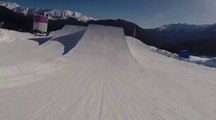 Le parcours slopestyle des Jeux Olympiques de Sotchi et sa polémique