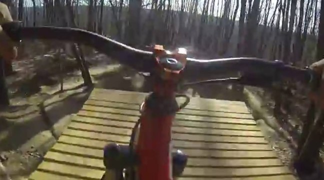 Nouvelle ligne slopestyle pour Antoine Bizet près de Paris