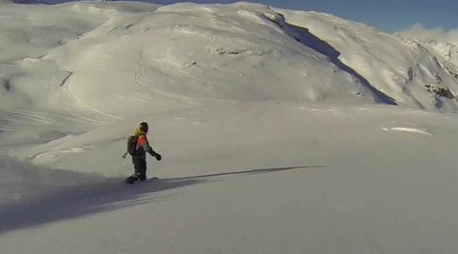 Dans la poudreuse à Tignes avec les Big Mountain Adventures