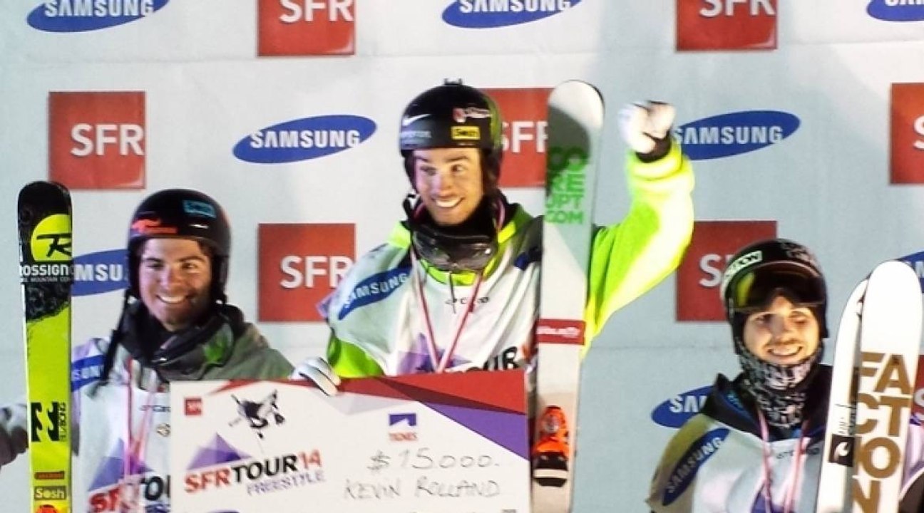 Kevin Rolland remporte la finale halfpipe du SFR Tour à Tignes