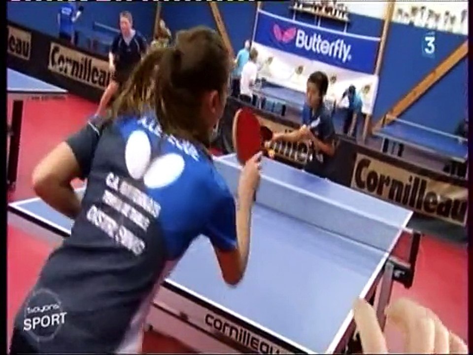 LA MAYENNE terre de ping . CA MAYENNE PRO A Dames tennis de table saison 2014 / 2015