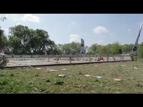 Adrénaline Shots : passage de l'obstacle de The Mud Day Pays d'Aix de 14h47 à 15h06