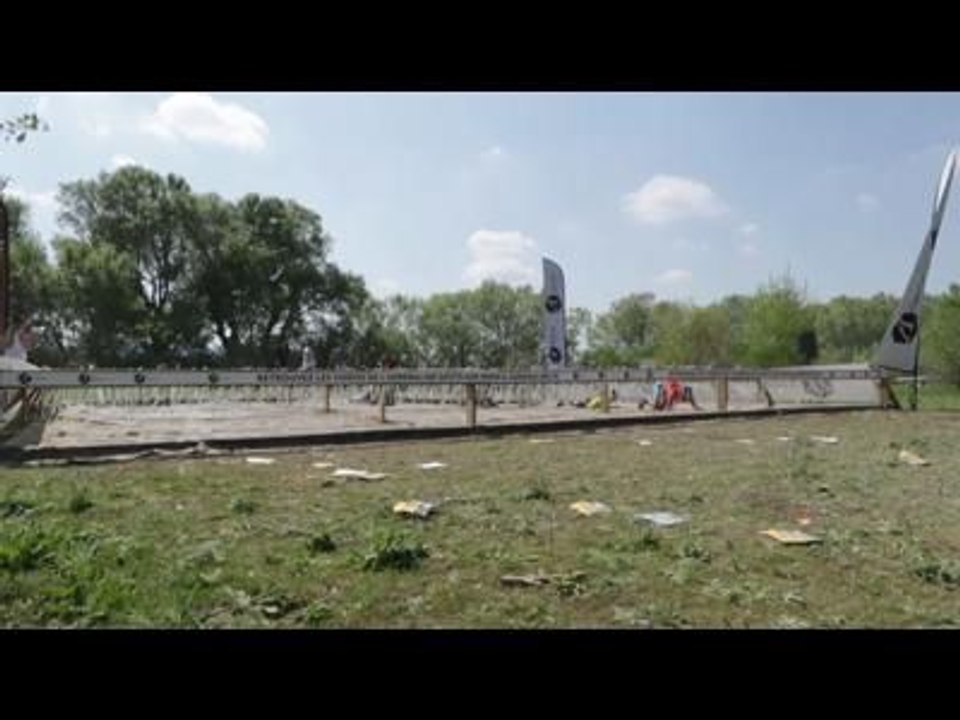 Adrénaline Shots : passage de l'obstacle de The Mud Day Pays d'Aix de 14h47 à 15h06