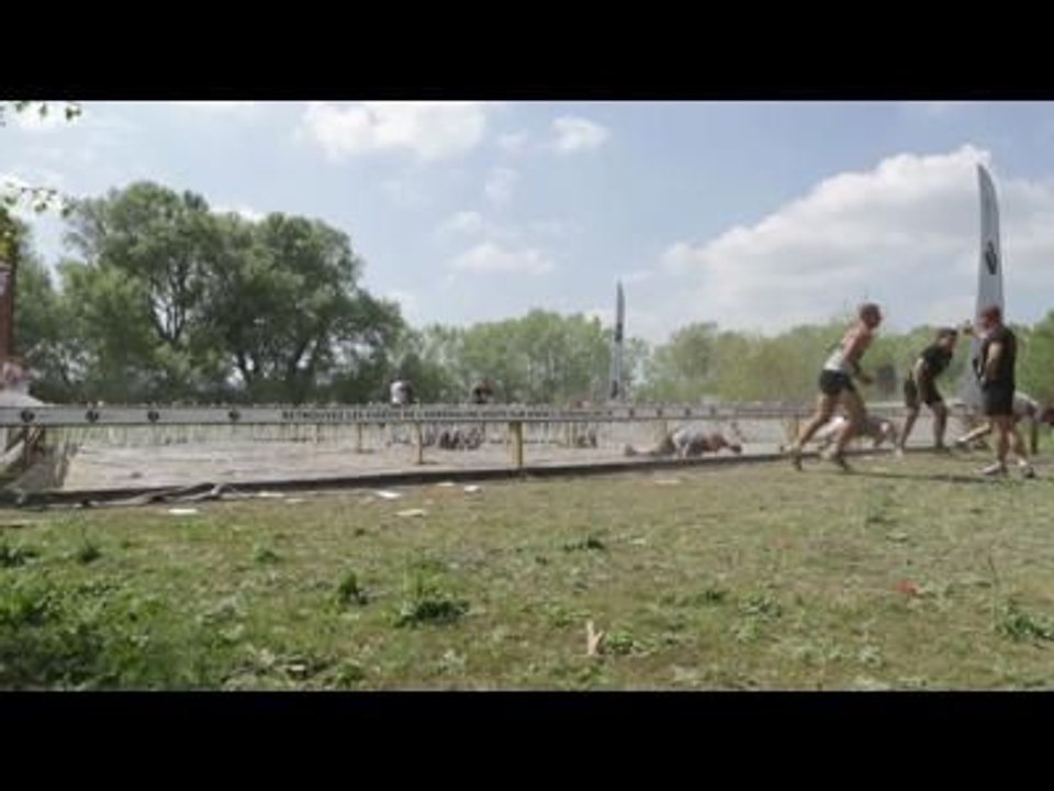 Adrénaline Shots : passage de l'obstacle de The Mud Day Pays d'Aix de 14h10 à 14h28