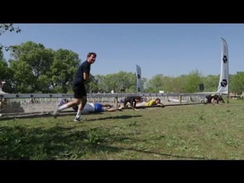 Adrénaline Shots : passage de l'obstacle de The Mud Day Pays d'Aix de 11h30 à 11h49