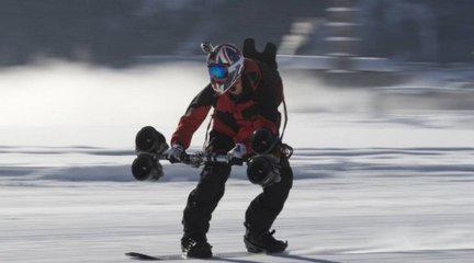 Record de vitesse : Jamie Barrow propulsé à 80km/h sur du plat