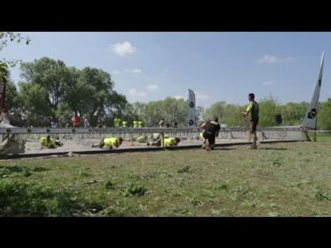 Adrénaline Shots : passage de l'obstacle de The Mud Day Pays d'Aix de 13h30 à 13h50