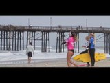 Surfer Anastasia Ashley Twerking Warm-Up Dance