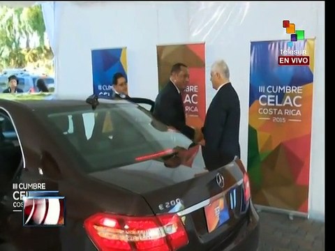 Llegan dignatarios a Costa Rica para sumarse a III Cumbre Celac