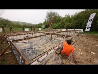 Adrénaline Shots : passage de l'obstacle de The Mud Day Paris du 8 mai 2014 de 14h15 à 14h29