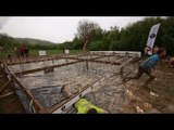 Adrénaline Shots : passage de l'obstacle de The Mud Day Paris du 8 mai 2014 de 13h15 à 13h29