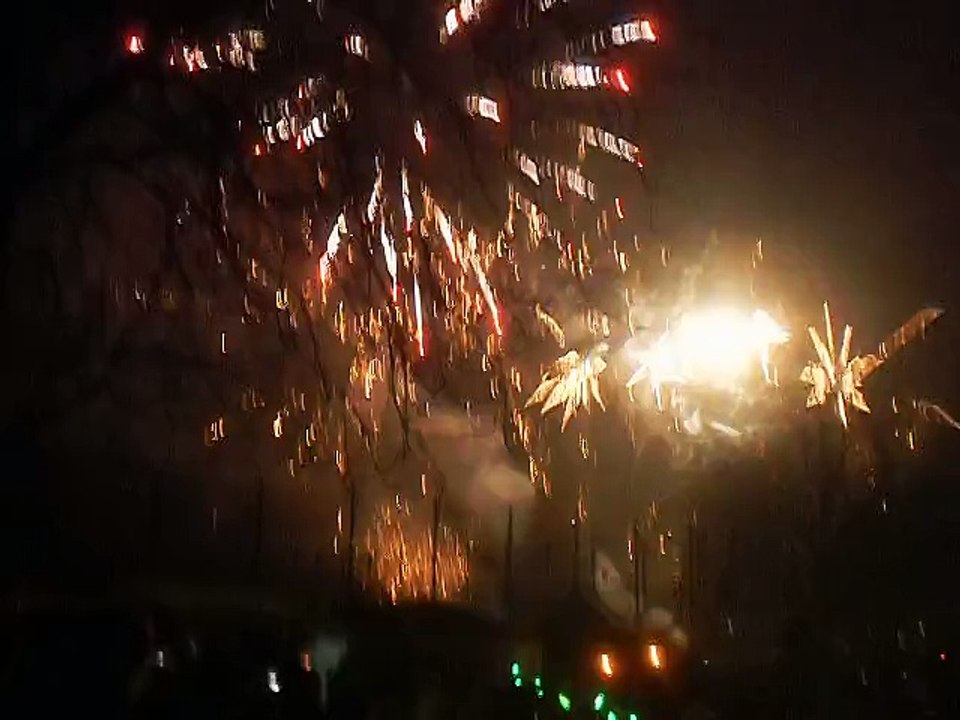 Das Abschlussfeuerwerk vom lierichter licterfest 2015