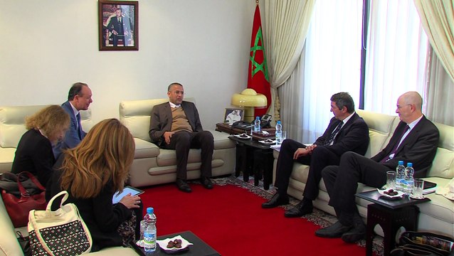 السيد الشوباني يتباحث بالرباط مع الممثل الخاص للاتحاد الأوروبي لحقوق الإنسان