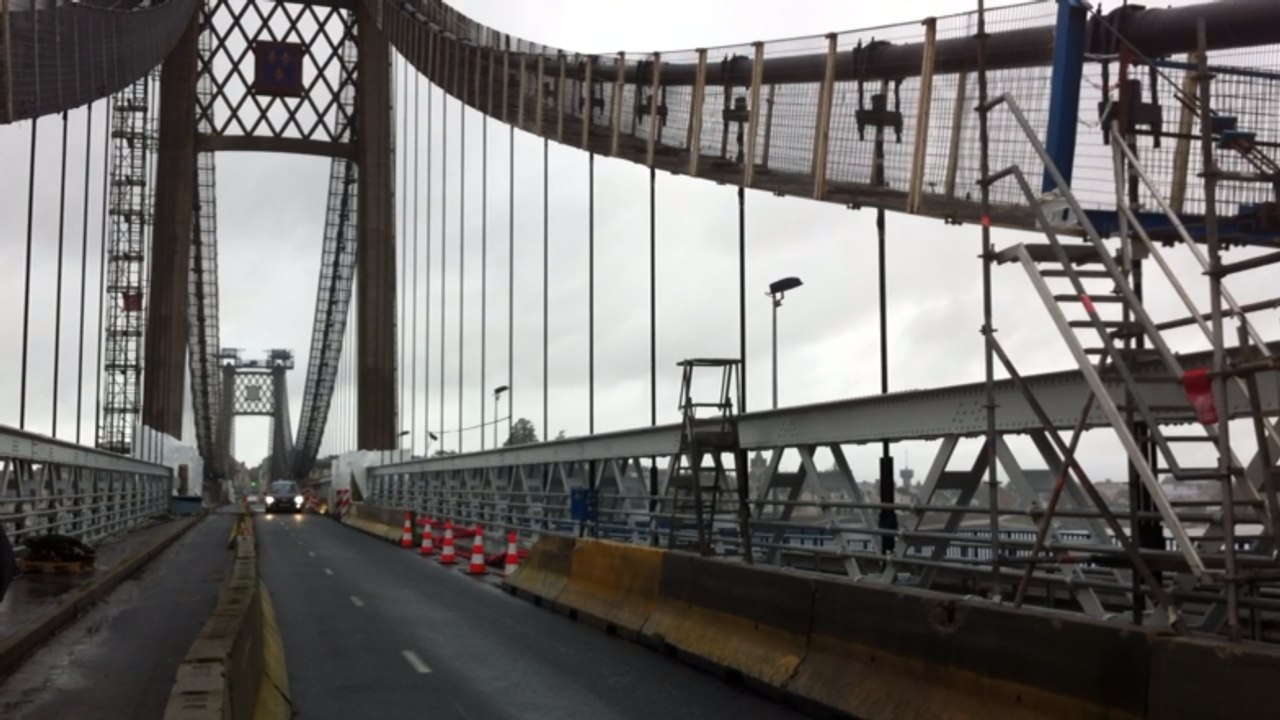 Travaux sur le pont : dernière ligne droite