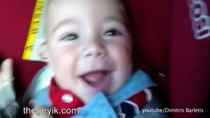 Bebeklerin tünele girince şaşırması