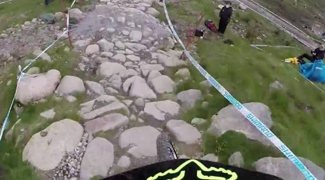 UCI World Cup 2014 : le run final de Cam Cole à Fort William filmé en GoPro