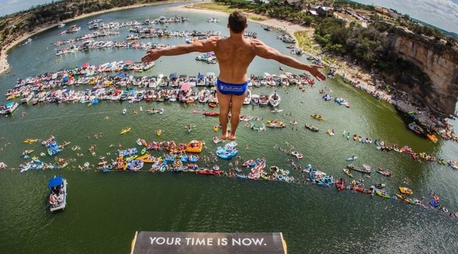 Red Bull Cliff Diving 2014 : deuxième victoire pour Gary Hunt au Texas