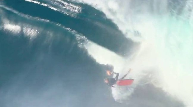 Bodyboard : le gros wipe out de Samuel Thomas en Australie
