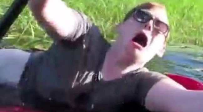 kayak - Insolite : le kayak, c'est pas fait pour tout le monde..