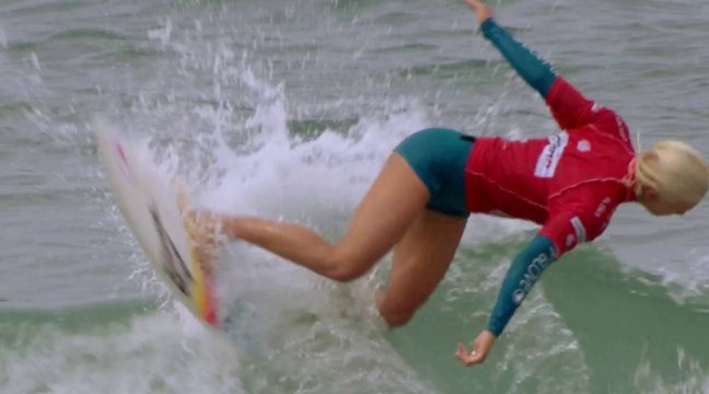 Swatch Girls Pro France 2014 : Tatiana Weston-Webb signe la meilleure vague du premier jour