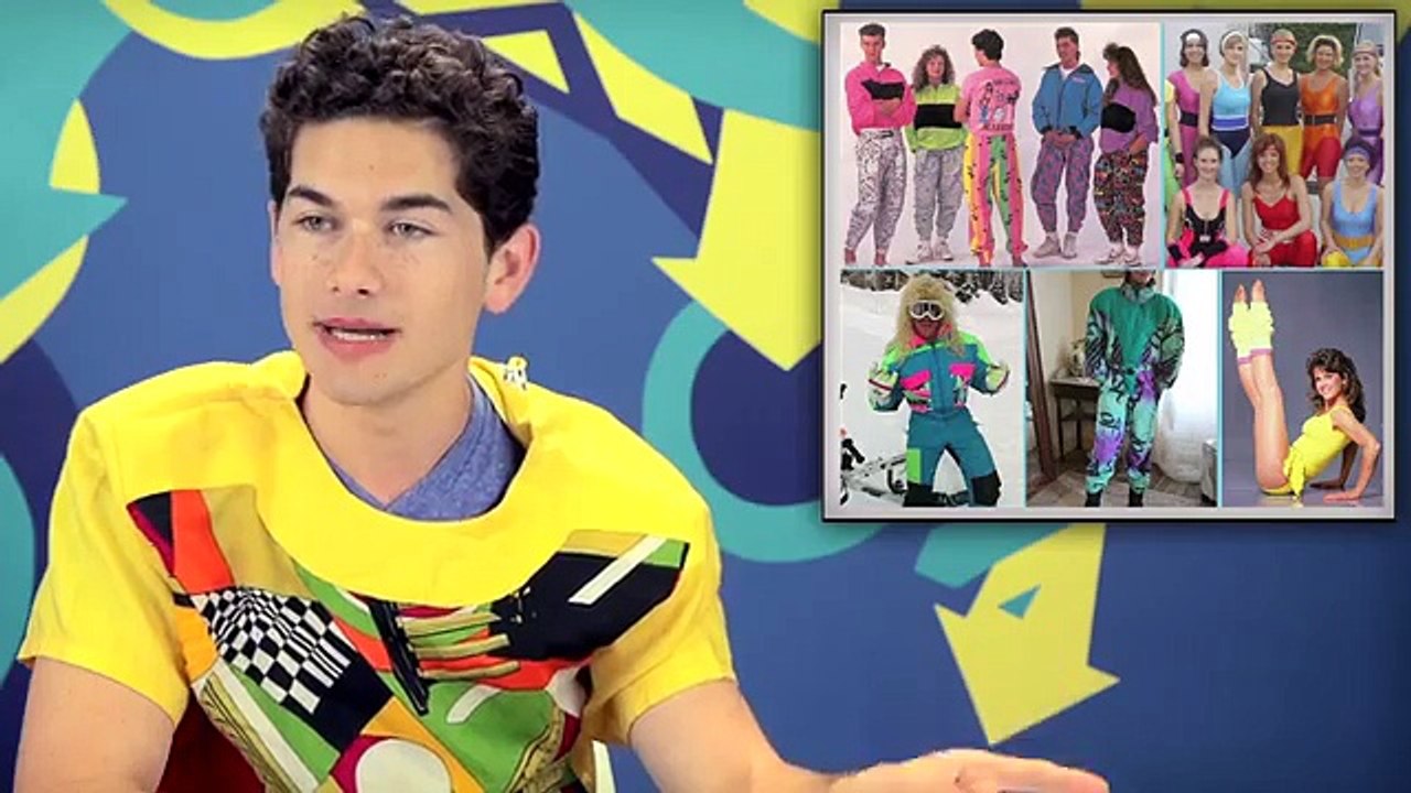 TEENS REACT TO 80's FASHION