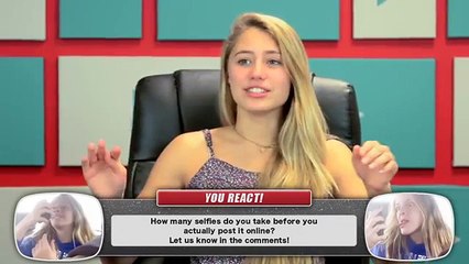 YOUTUBERS REACT TO SELFIES