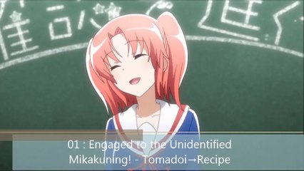 Correction Blindtest anime 2014