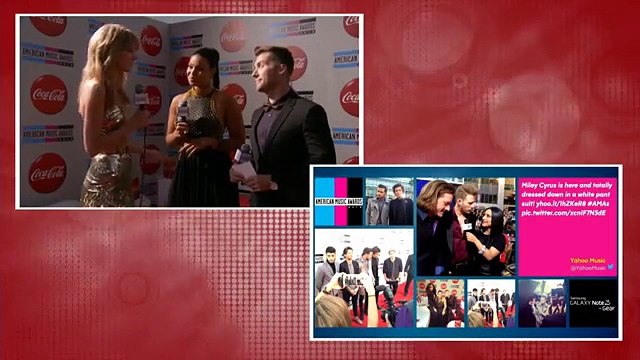 Taylor Swift Red Carpet Interview (2013 AMAs)
