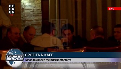 Opozita e bashkueme, bashkohet per nji kafe dhe bashkerendim te veprimeve