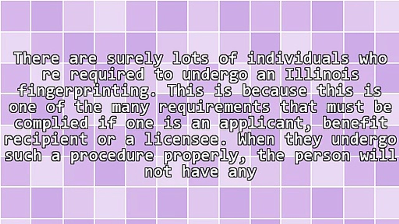 Special Cases To Take Care Of During Fingerprinting