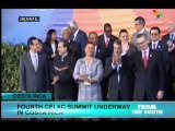 3rd CELAC summit underway in Costa Rica