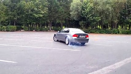 BMW - сумасшедший дрифт - дрифтинг