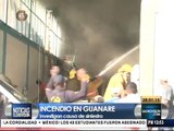 Se incendió planta procesadora de pescados en Guanare