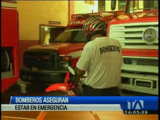 Download Video: Cuerpo de Bomberos de Macas estaría en emergencia