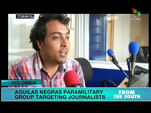 Colombian paramilitary group Aguilas Negras is targeting journalists